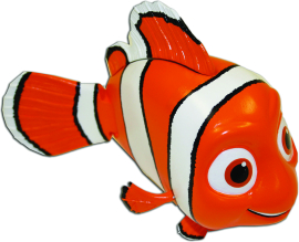 Swimming Nemo & Swimming Squirt