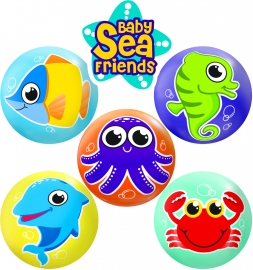 Sea Friends Play Ball Pak