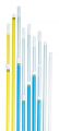 Pool Equipment 1-Piece Straight Pole 1.25” x 4’ PVC Pole w/ pole cap