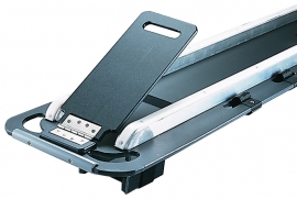 Aid V-Block Spineboard with Beavertail & Head Immobilizer (2 man modification)
